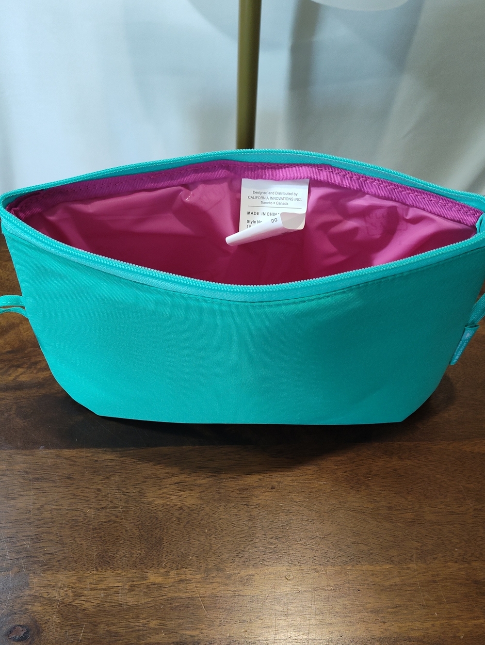 NWOT Teal Wet Bag